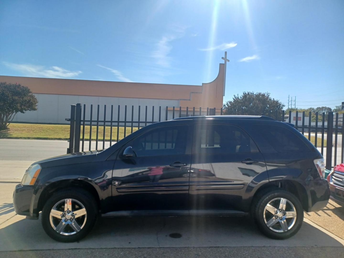 2009 BLACK Chevrolet Equinox LT1 2WD (2CNDL33F696) with an 3.4L V6 OHV 12V engine, 5-Speed Automatic transmission, located at 2001 E. Lancaster, Ft. Worth, 76103, (817) 336-7000, 32.746181, -97.301018 - Photo#0