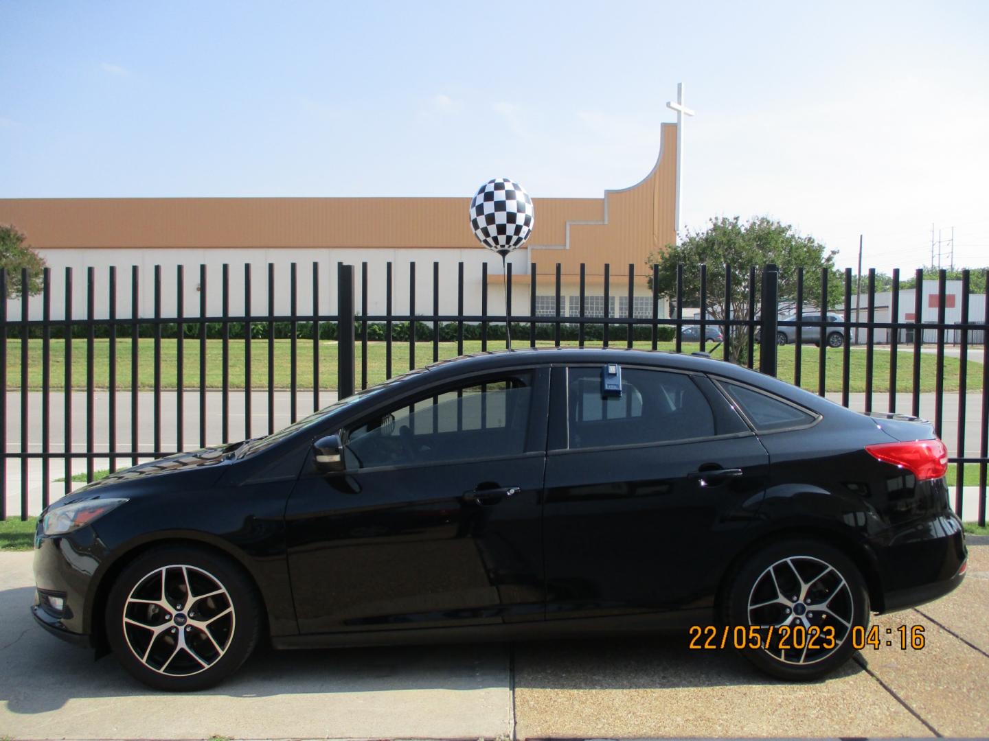 2017 Ford Focus SEL Sedan (1FADP3H25HL) with an 2.0L L4 DOHC 16V engine, 6-Speed Auto shift manual w/OD transmission, located at 2001 E. Lancaster, Ft. Worth, 76103, (817) 336-7000, 32.746181, -97.301018 - Photo#0